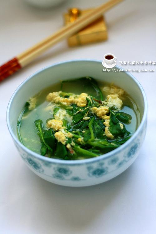 菠菜蛋汤的做法