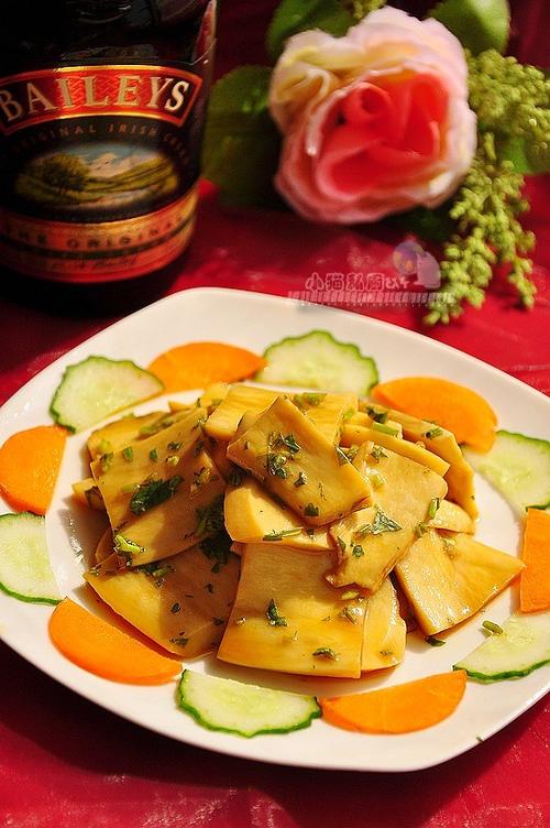 柠檬清爽杏鲍菇的做法