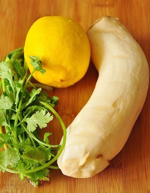 柠檬清爽杏鲍菇的做法