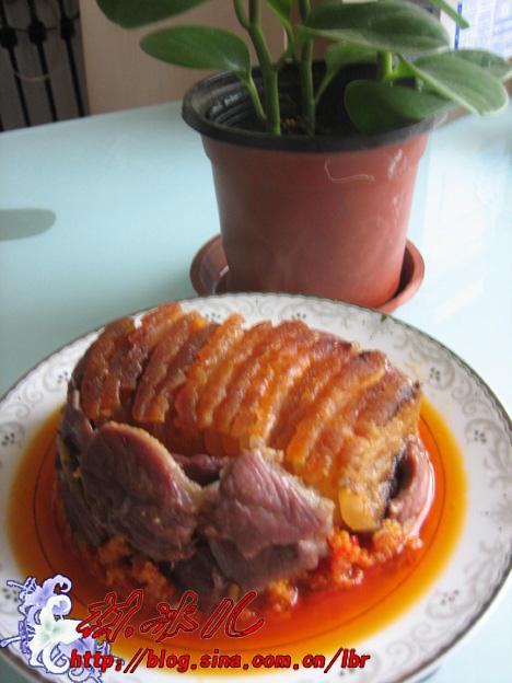 酢辣椒蒸扣肉的做法