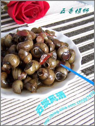 五香螺蛳的做法