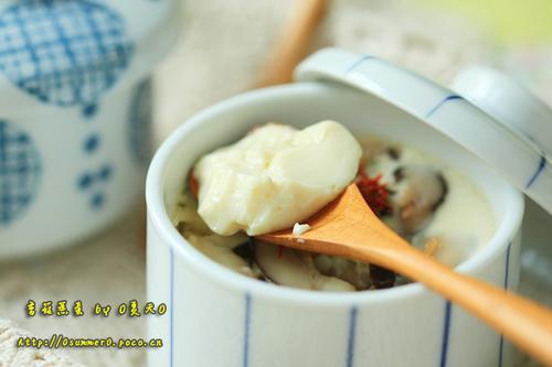 日式香菇蒸蛋的做法