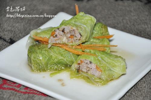 如意白菜卷的做法