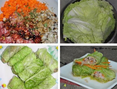 如意白菜卷的做法