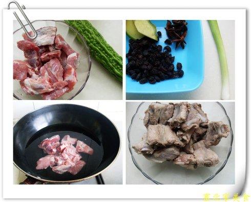 苦瓜炖排骨的做法