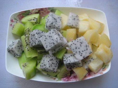 雪莲果水果沙拉的做法