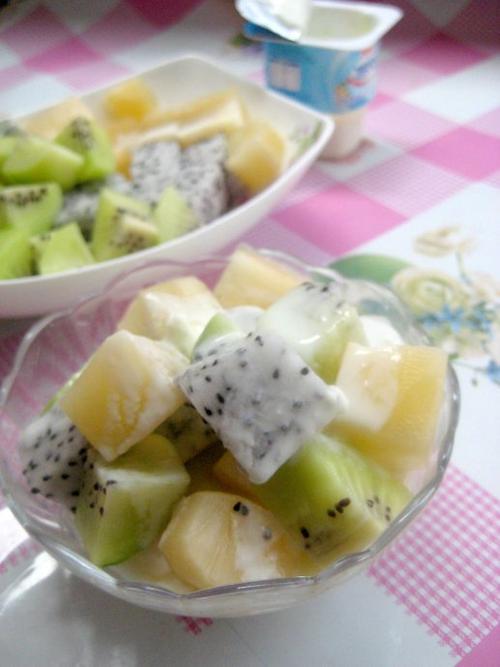 雪莲果水果沙拉的做法