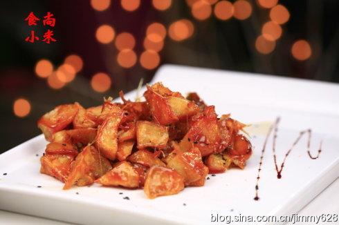 家常拔丝红薯的做法