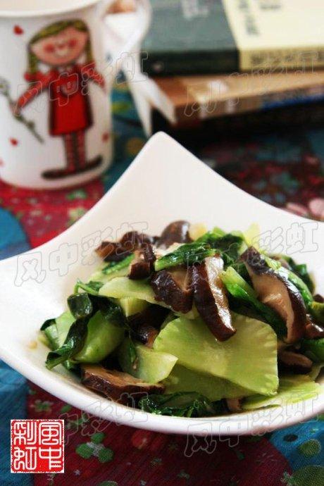 香菇青笋的做法