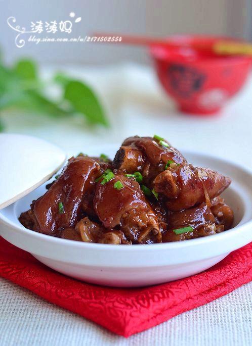 南乳焖猪蹄的做法