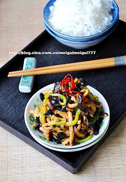 青笋鸡柳的做法