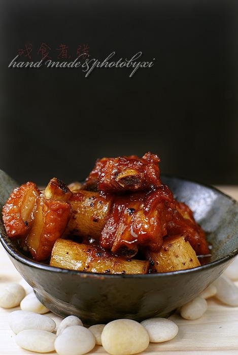 铁棍山药烧排骨的做法