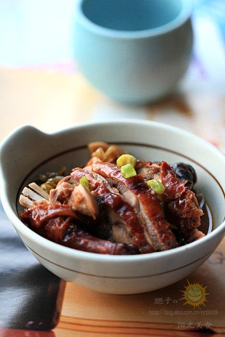 酸菜烤鸭的做法