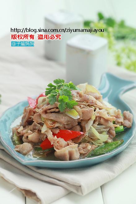 葱爆羊肉片的做法