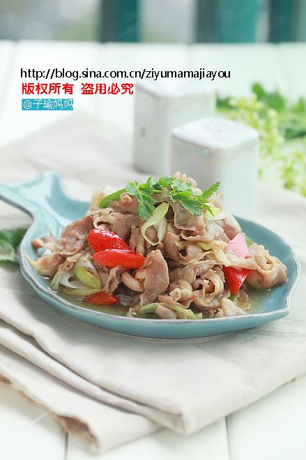 葱爆羊肉片的做法