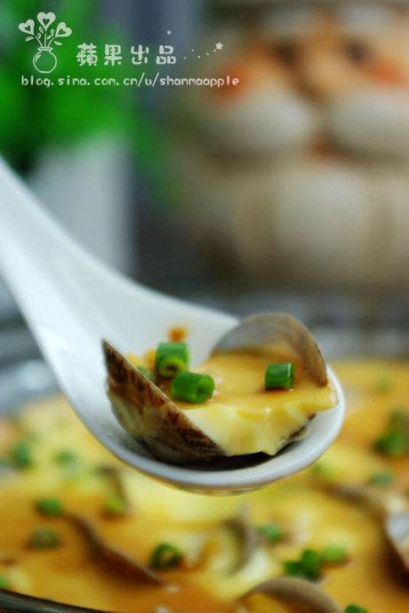 蛤蜊蒸蛋的做法