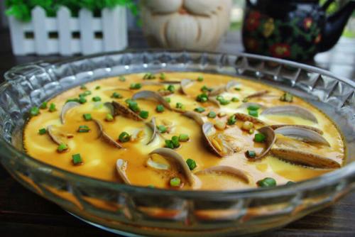 蛤蜊蒸蛋的做法