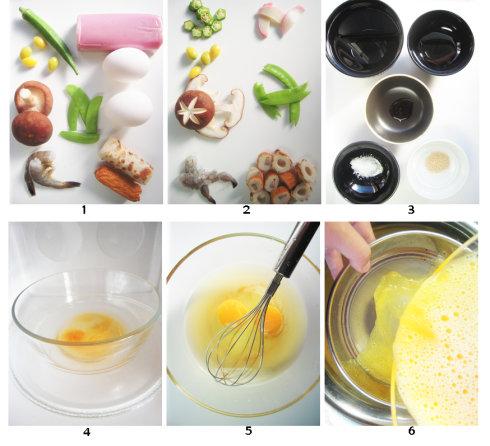 茶碗蒸蛋的做法