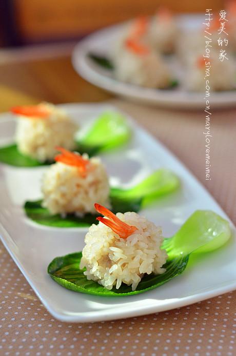 凤尾珍珠肉丸的做法