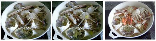 螃蟹粉丝煲的做法