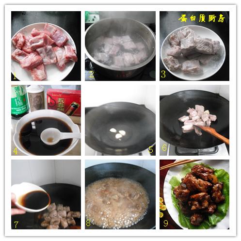 健康少油糖醋排骨的做法