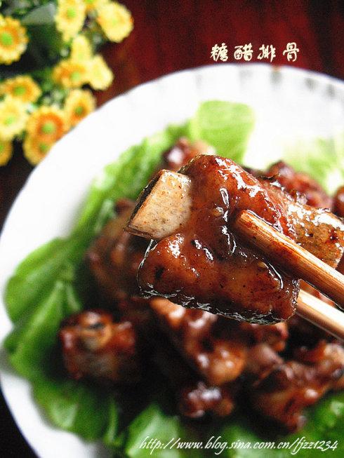 健康少油糖醋排骨的做法