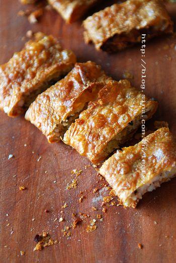 梅酱配炸响铃的做法