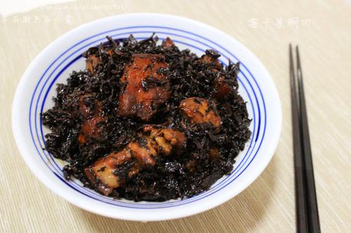 霉干菜焖肉的做法