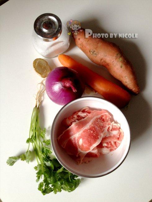 番薯肥牛汤的做法