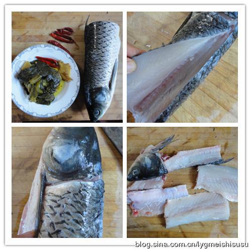 少油版酸菜鱼的做法