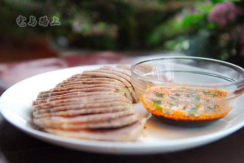 蘸汁牛肉的做法