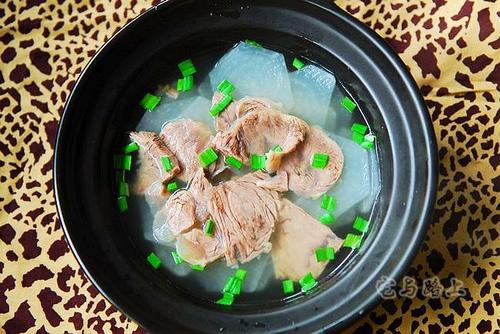 蘸汁牛肉的做法