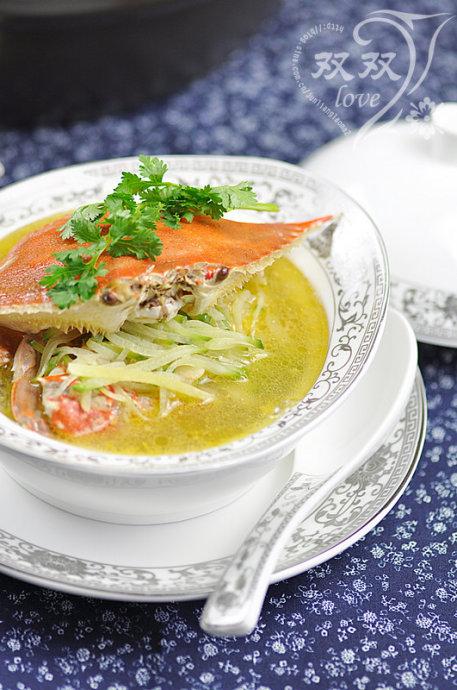 螃蟹萝卜汤的做法