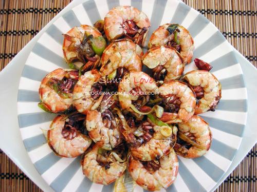 麻辣虎皮虾的做法