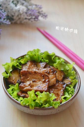 黑椒烤杏鲍菇的做法