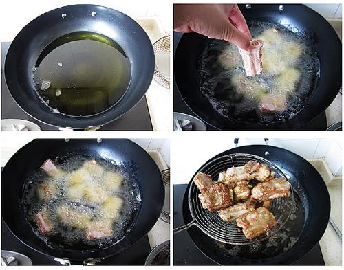 酸甜茄汁小排做法的做法