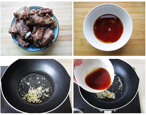 酸甜茄汁小排做法的做法