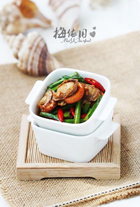 沙茶扇贝肉的做法