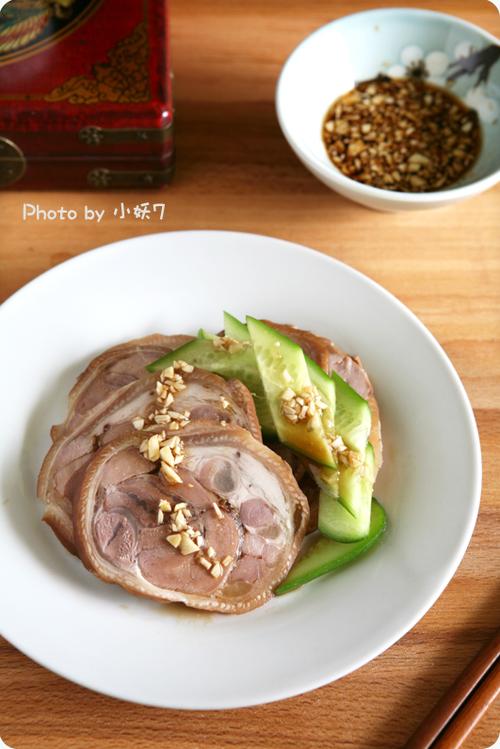 香卤去骨肘花卷&肘花拌黄瓜的做法