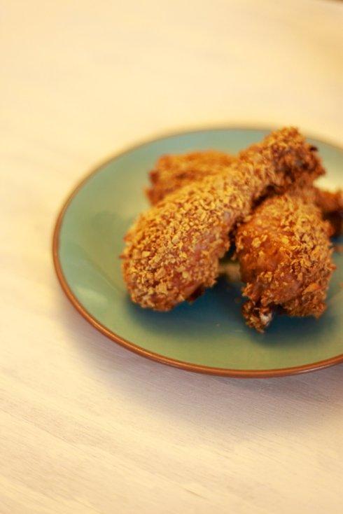 无油脆皮鸡腿的做法