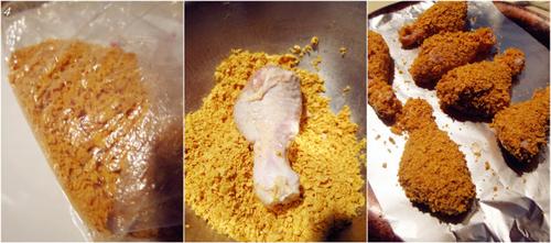 无油脆皮鸡腿的做法