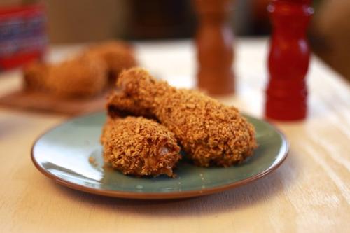 无油脆皮鸡腿的做法