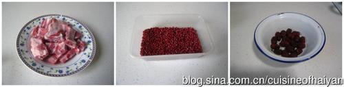 红豆红枣仔排汤的做法