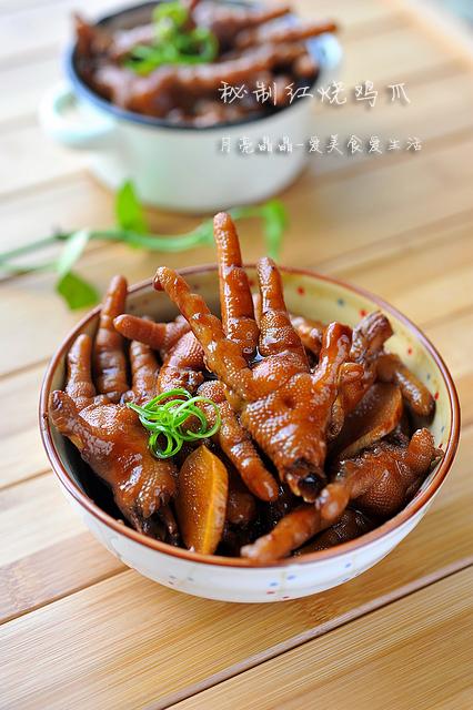 秘制红烧鸡爪的做法