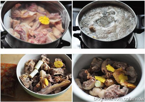 酸萝卜老鸭汤的做法