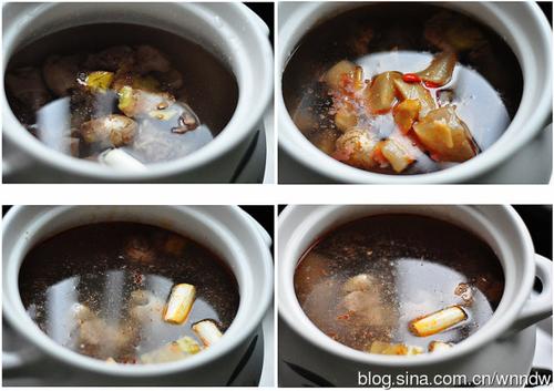 酸萝卜老鸭汤的做法