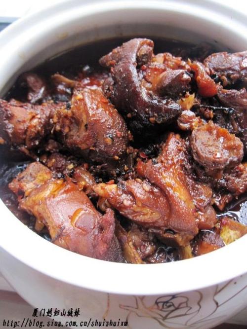 火锅猪蹄的做法