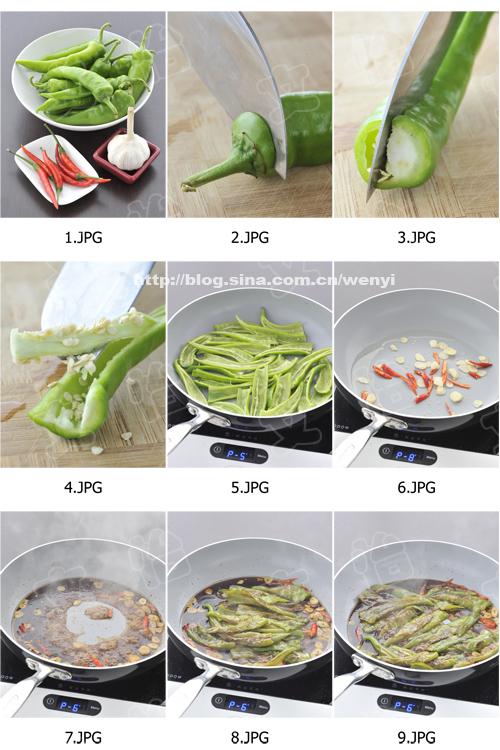 糖醋尖椒的做法