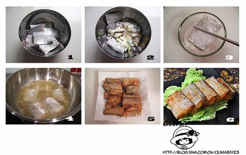 干炸带鱼的做法