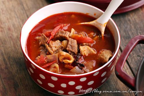 番茄牛肉的做法